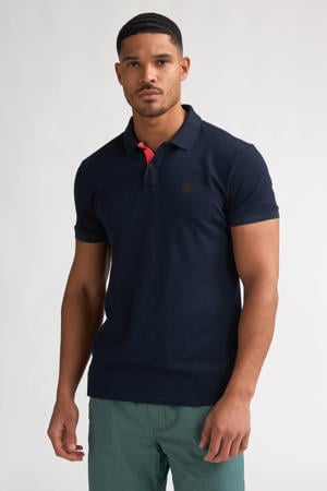 regular polo donkerblauw