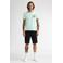 Petrol Industries regular T-shirt met backprint mintgroen