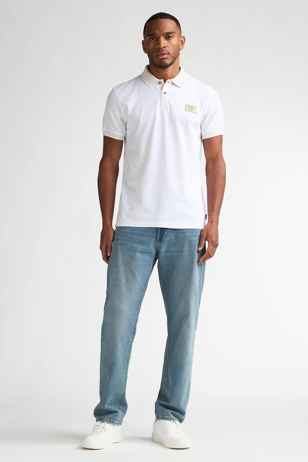 Petrol Industries regular polo wit