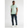 Petrol Industries regular T-shirt groen