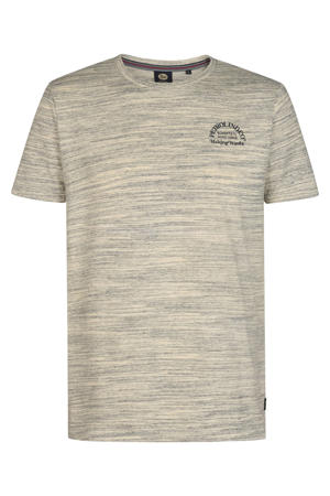 regular T-shirt donkerblauw