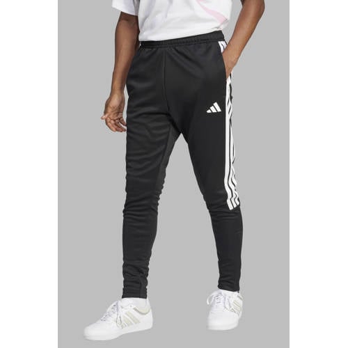 adidas Sportswear Tiro regular joggingbroek zwart/wit afbeelding