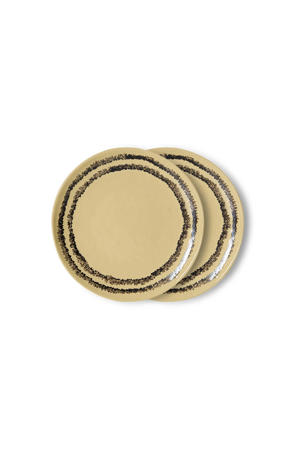 gebaksbord 70s (Ø17,5 cm) (set van 2)