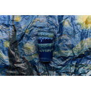 thumbnail: HKLIVING Van Gogh koffiekopje 70s (Ø7,5 cm) (180 ml) (set van 2)