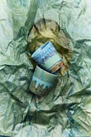 thumbnail: HKLIVING Van Gogh koffiekopje 70s (Ø7,5 cm) (180 ml) (set van 2)