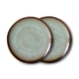 ontbijtbord 70s (Ø22 cm) (set van 2)