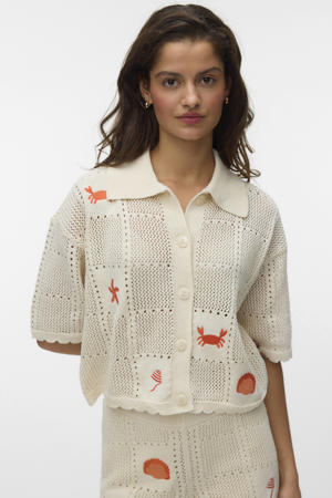 top gebreid beige