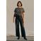 VERO MODA gestreepte top zwart