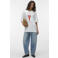 VERO MODA T-shirt met backprint ecru