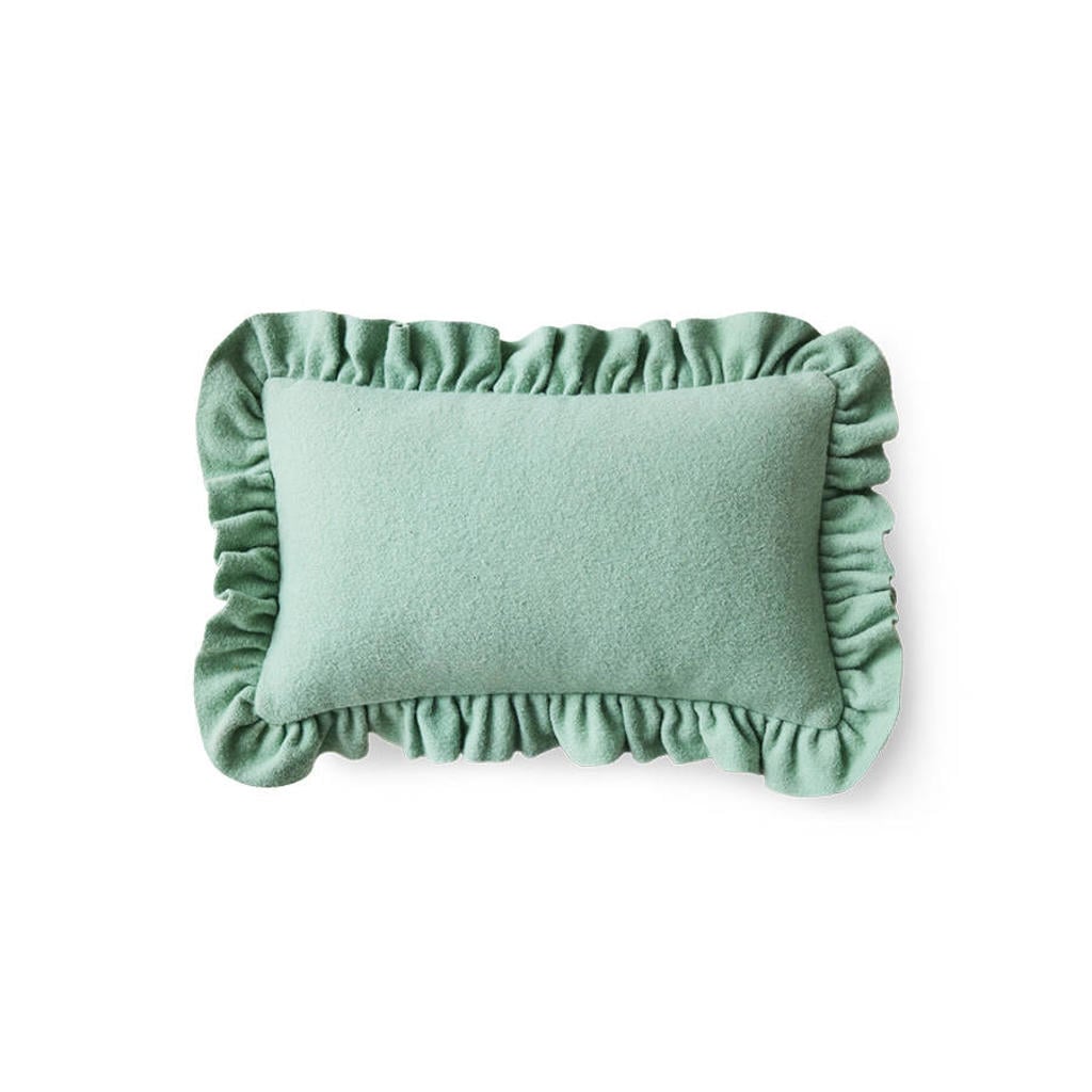 HKLIVING sierkussen groen (60x40x5 cm)