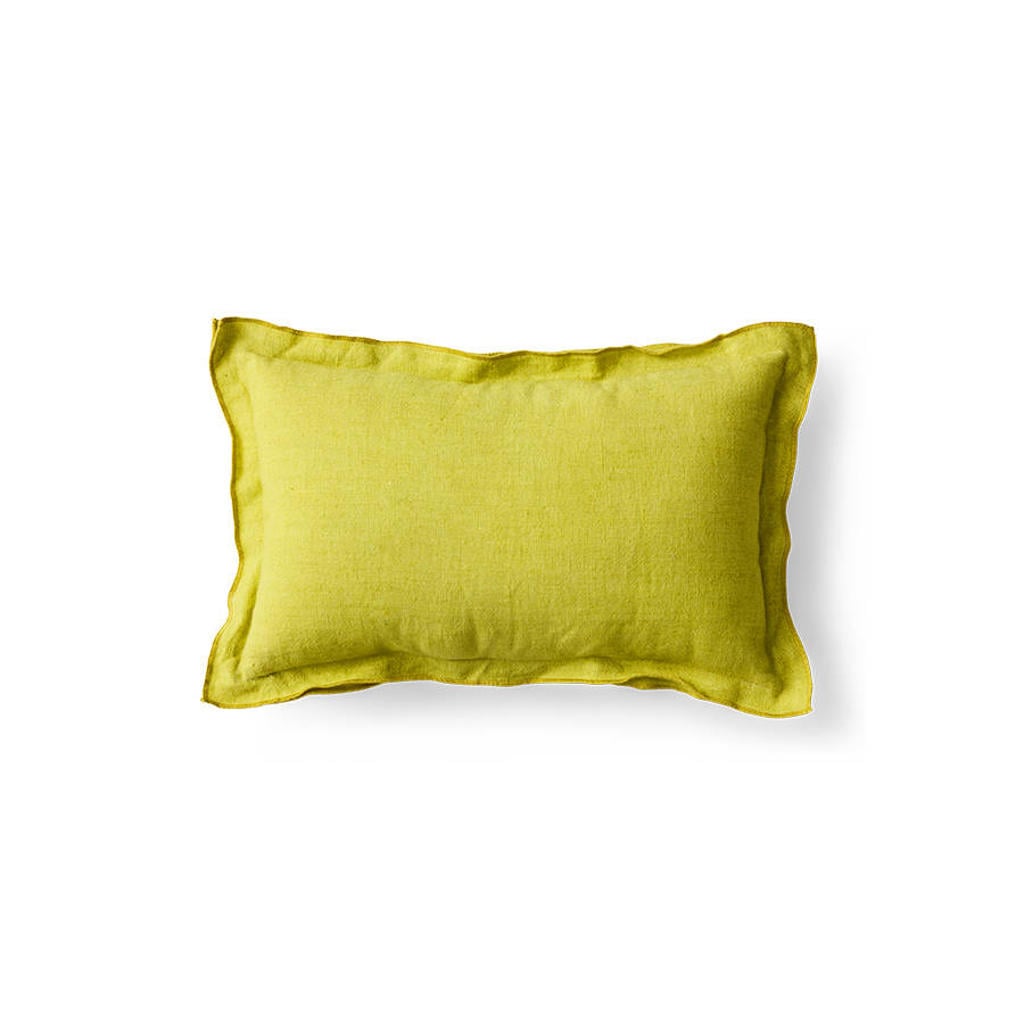 HKLIVING sierkussen geel (50x30x4 cm)