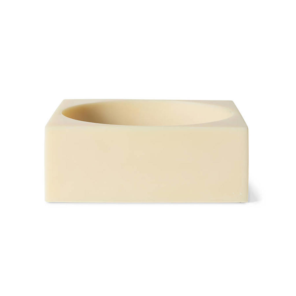 HKLIVING schaal decoratie crème
