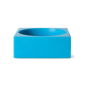 schaal decoratie blauw