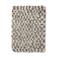 HKLIVING vloerkleed wol Shaggy crème/donkerbruin (300x200 cm)