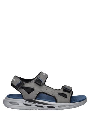 Glide-Step Orvan imitatieleren sandalen grijs
