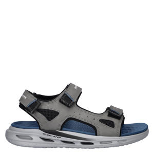 Glide-Step Orvan imitatieleren sandalen grijs