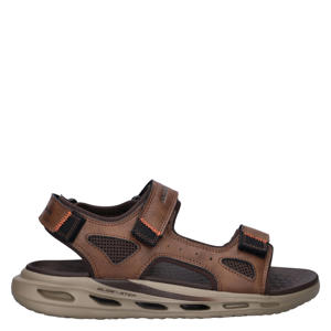 Glide-Step Orvan imitatieleren sandalen - bruin