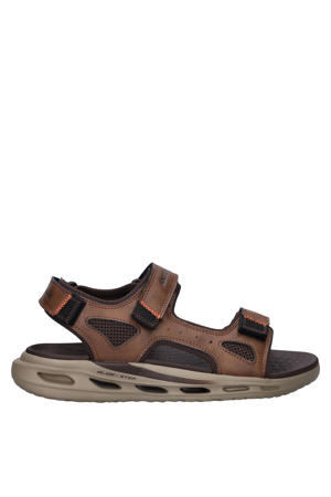 Glide-Step Orvan imitatieleren sandalen - bruin