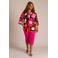 Colletta gebloemde top roze