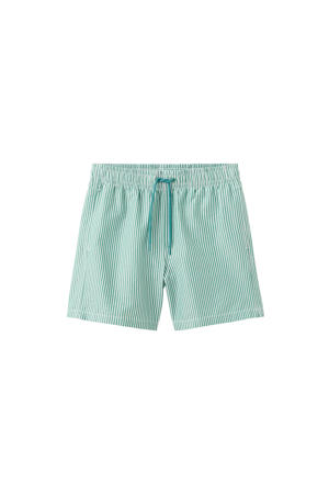 zwemshort gestreept groen