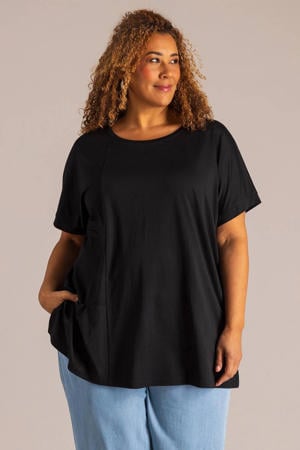 T-shirt zwart