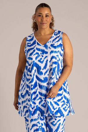 top blauw