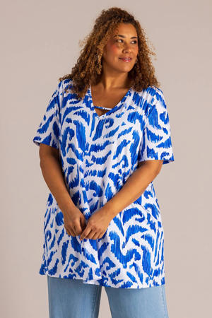 top blauw