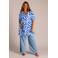 Colletta top blauw