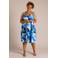 Colletta zomerjurk blauw