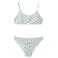 Mango Kids crop bikini blauw/wit