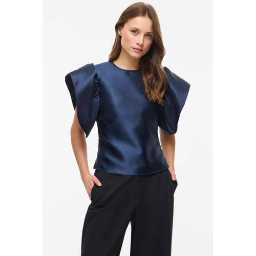 VILA top donkerblauw afbeelding