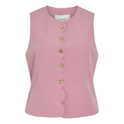 VILA gilet lichtroze afbeelding
