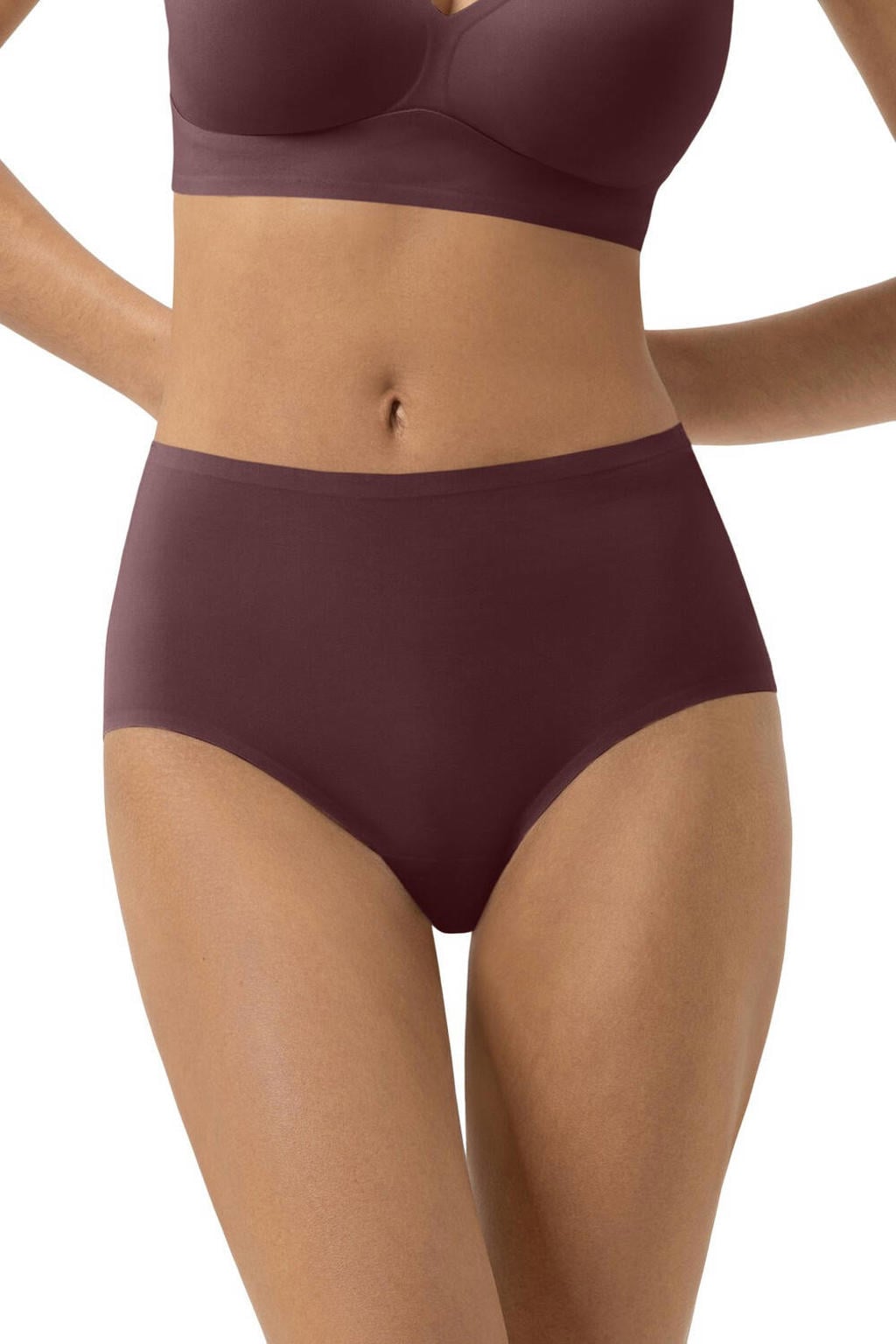 Mey Simply Better Invisibles seamless maxislip - donkerbruin