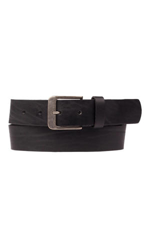 leren riem zwart