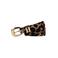 Legend leren riem met panterprint bruin