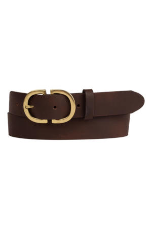 leren riem bruin
