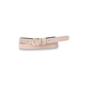 leren riem beige