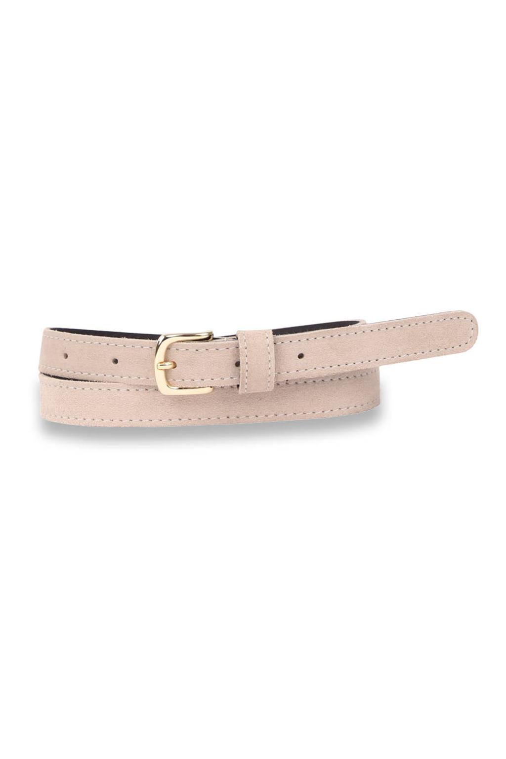 Legend leren riem beige
