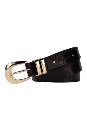 leren riem zwart