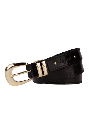 leren riem zwart