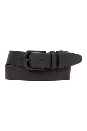 leren riem zwart