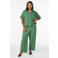 Zizzi high waist broek groen
