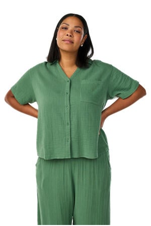 blouse groen