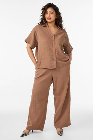 casual broek bruin