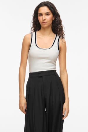 singlet gebreid ecru