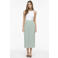 VILA midi rok turquoise