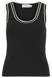thumbnail: VILA singlet gebreid zwart