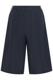 thumbnail: VILA wide leg high waist casual short donkerblauw