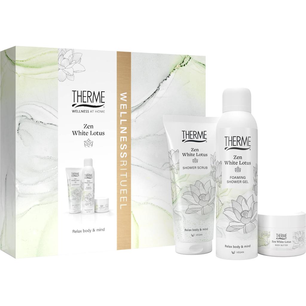 Therme Zen White Lotus Geschenkset - 3 stuks