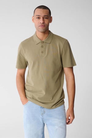 regular polo kaki